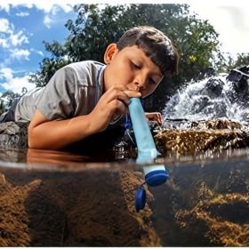 (FST-RV-11)Personal Water Filter for Hiking, RV Camping, Travel, and Emergency Preparedness