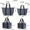 Large Cooling Bag, 5.28gal Foldable Shopping Bag